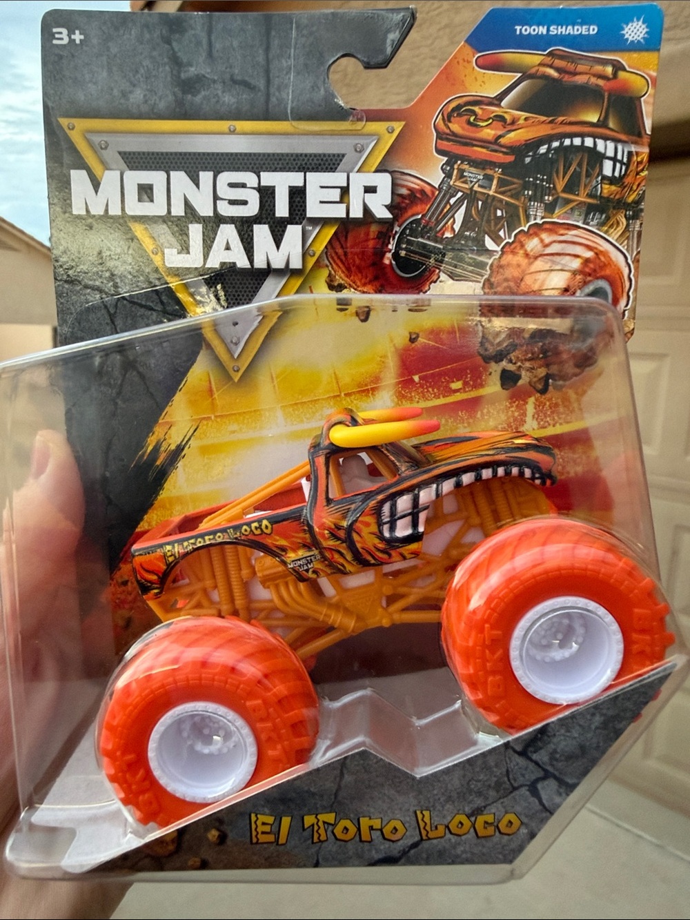 Monster Jam El Toro Loco Kids Monster Truck - Toon Shaded
